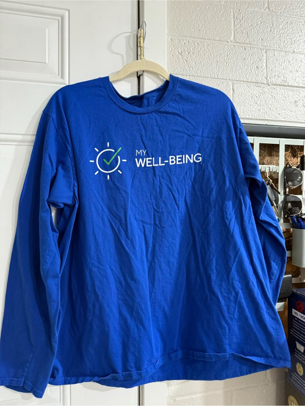 Banner Health Blue Long-Sleeve Men's Shirt